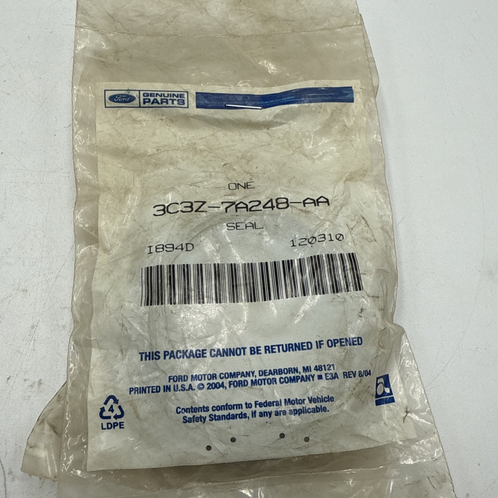 Genuine Ford Automatic Transmission Oil Pump Seal 3C3Z-7A248-AA
