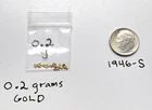 1946-S 90% Silver Dime + 0.2 grams of PURE GOLD !!   ** FUN and Happy Bidding!