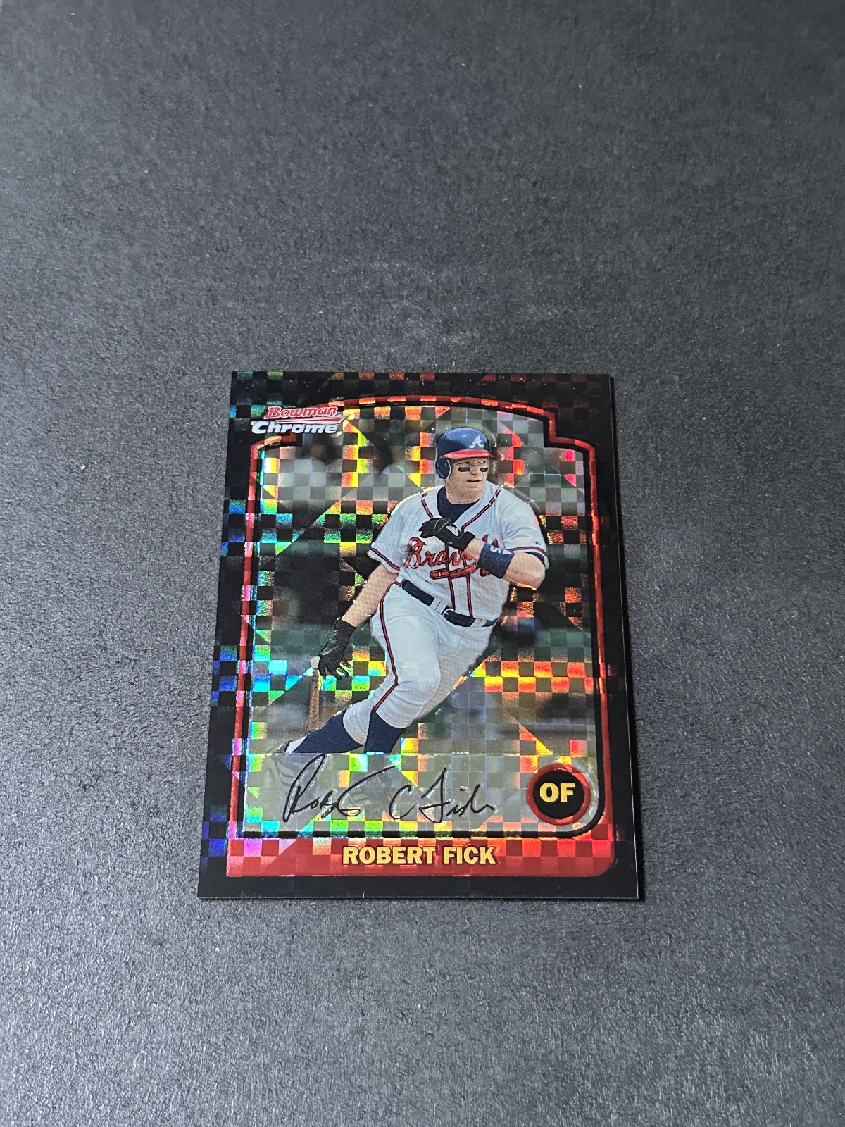 Robert Fick 2003 Bowman Chrome Xfractor #113