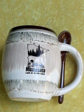 Large Decorative Minnesota Loon Coffee or Tea...