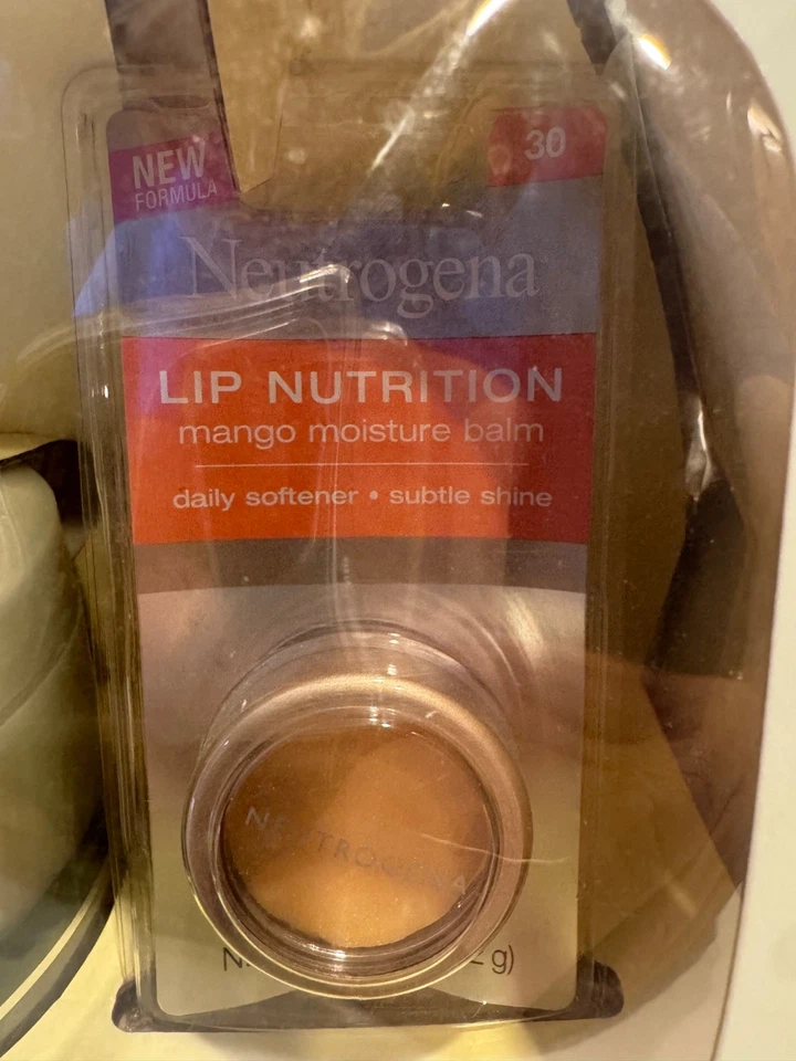 NEUTROGENA KIT- ENERGIZING SUGAR BODY SCRUB & LIB NUTRITION MANGO BALM NEW - Image 3 of 4