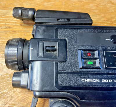 Chinon 20P XL Direct Sound Super 8 Vintage Handheld Camera Parts