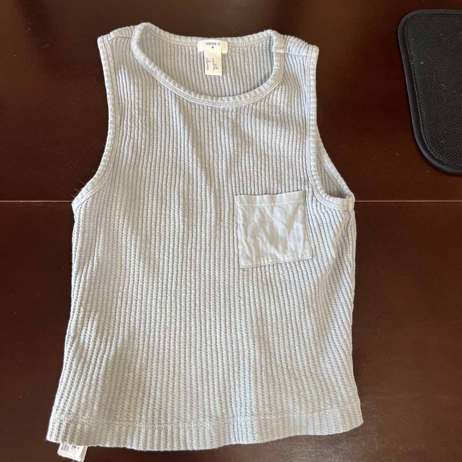 Forever 21 Blue Grey Tank Top Size M Women’s
