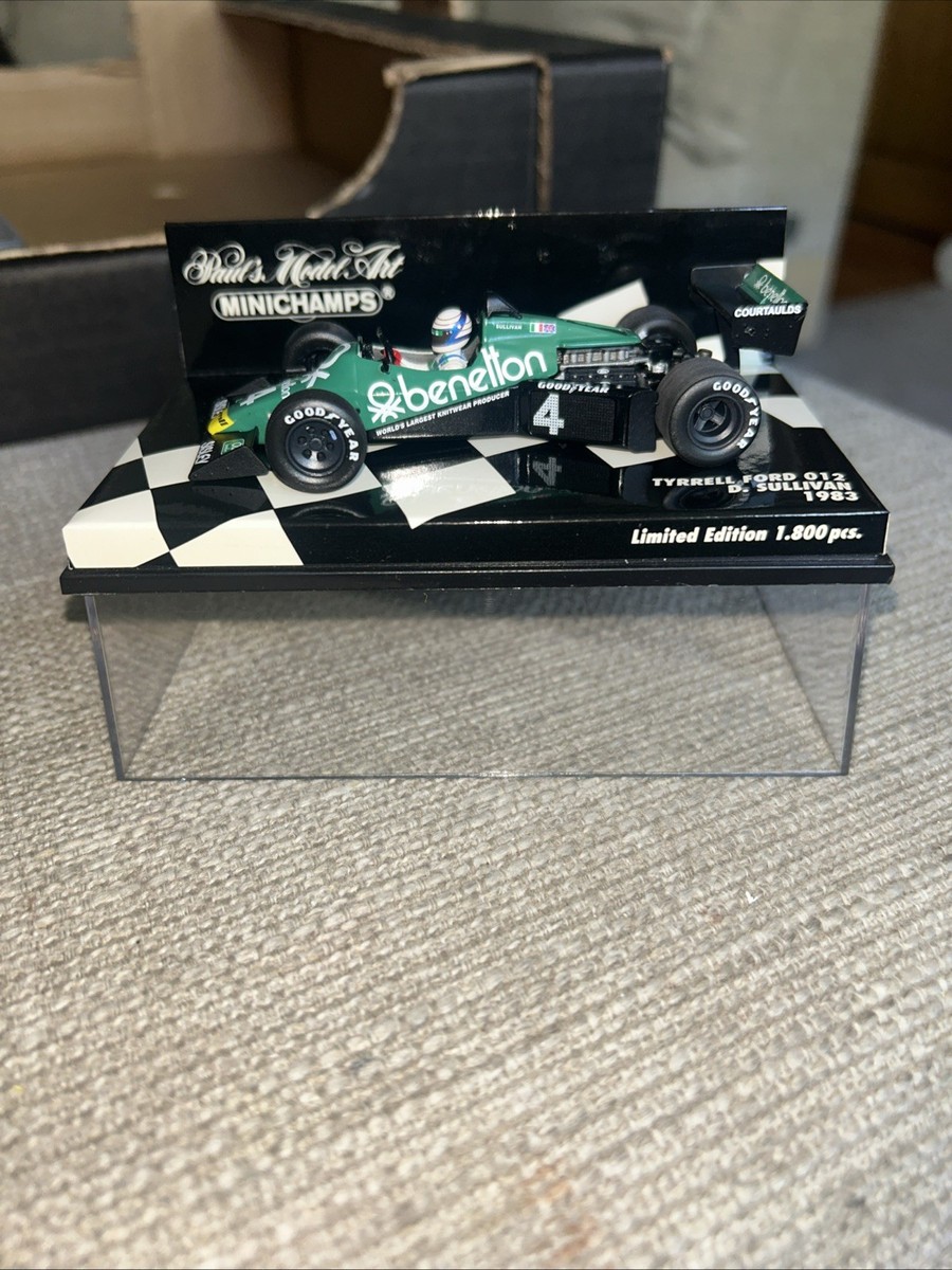 1/43 MINICHAMPS 400 830004 TYRRELL FORD 012 1983 DANNY SULLIVAN