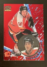 1997-98 Pacific Invincible Theoren Fleury Red Parallel #16