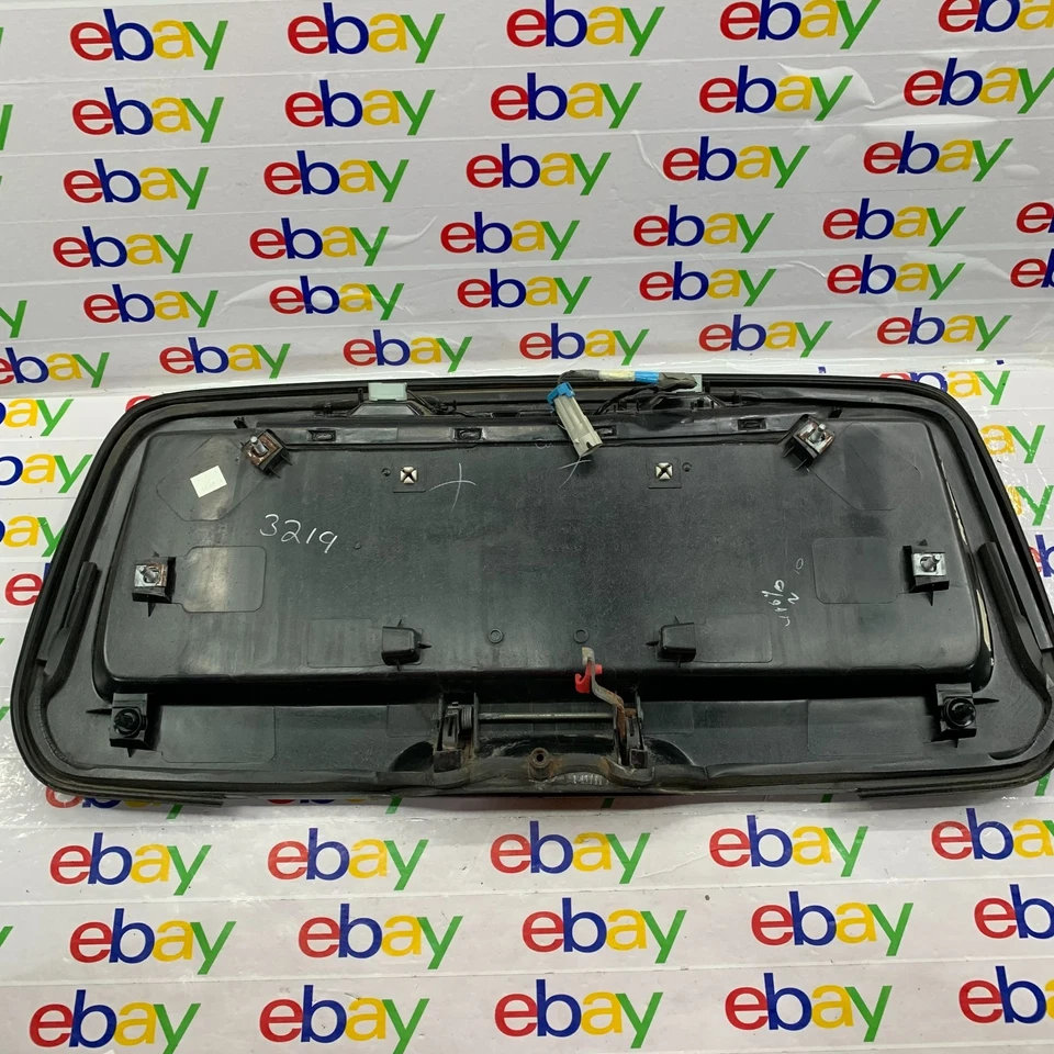 Chevy Trailblazer GMC Envoy 2002-2009 escotilla trasera placa panel Greystone Foto 2 de 4