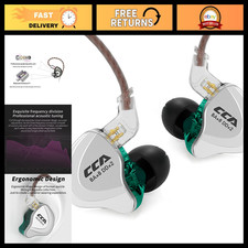 10 Hybrid Driver In-Ear Monitor Headphones, HiFi Stereo Earbuds, Noise Isolating