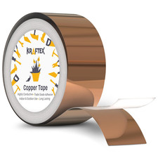 Copper Tape 1 Inch X 66ft. Copper Tape Conductive Adhesive Use As Copper Foil