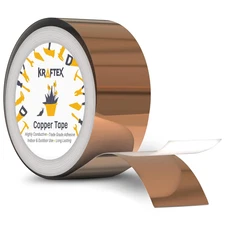 Copper Tape 1 Inch X 66ft. Copper Tape Conductive Adhesive Use As Copper Foil