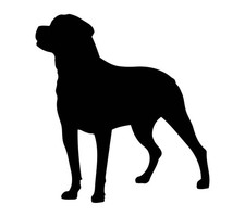 Rottweiler Vinyl Sticker Decal