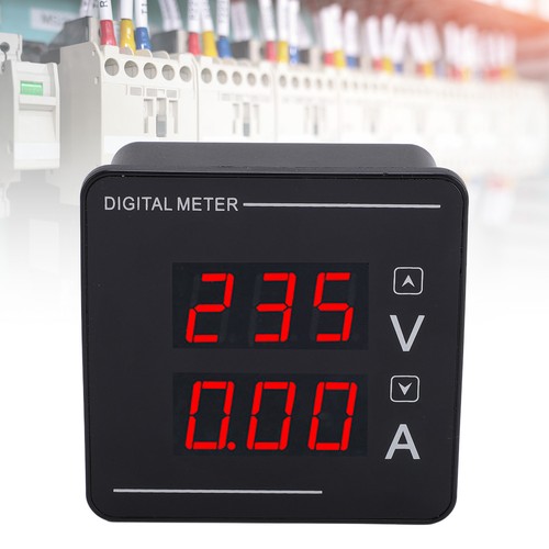 Digital Display AC Voltmeter Ammeter AC50-500V 0-120A AC Voltage Current Meter - Picture 1 of 12