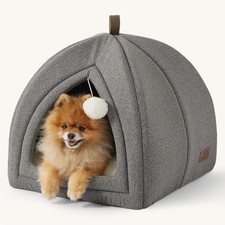 Cat Beds Indoor 2 in 1 Cat Cave House Tent Kittens  Small Pets W/ Removable