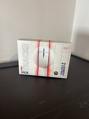 Vice Golf Pro Golf Balls - Pro Tracer Dozen NEW - Alignment Golf Ball