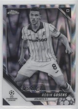 2021-22 Topps Chrome UCL Black & White RayWave Refractor Robin Gosens #92 06sq