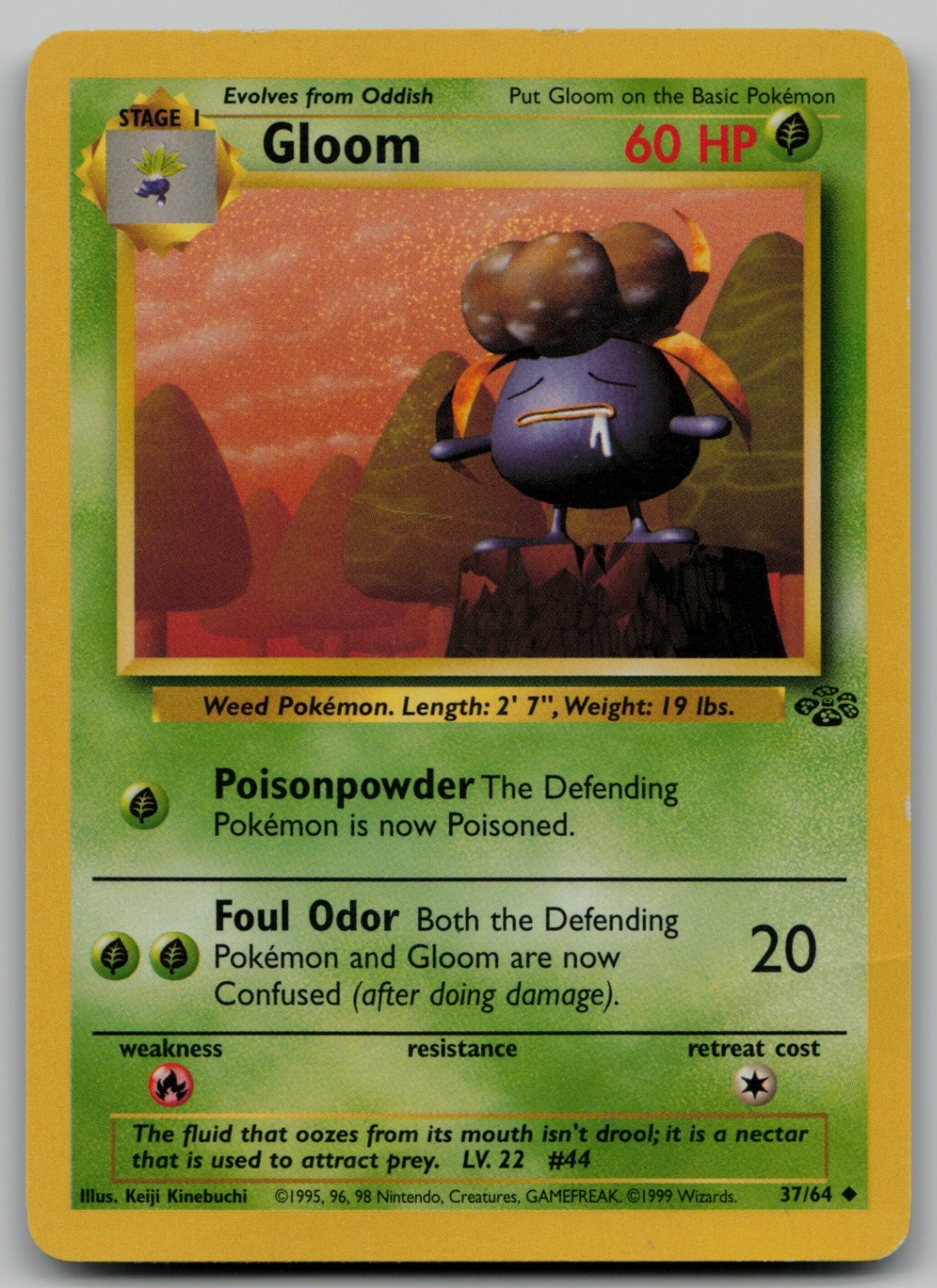 Gloom Uncommon Jungle 37/64 NM