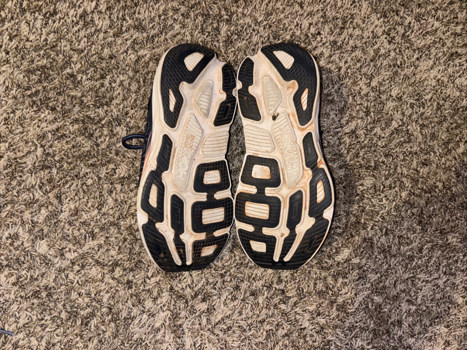 Hoka Shoes Bondi 6 Womens 9 Running Athletic Sport Comfort Cushion Blue Pink thumbnail 10