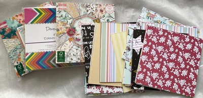 Scrapbooking Papier Block Konvolut 6x6 Erstausgabe Dovecraft + 55 Blatt Basteln (5)