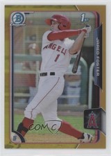 2015 Bowman Draft Chrome Gold Refractor 11/50 Jared Foster #101 0b5