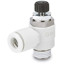 1PC SMC CORPORATION AS1201FM-U10/32-01 Speed Control, Low Speed, w/Fitting, Elb