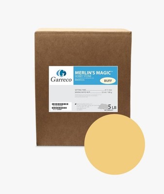 Merlin s Magic Hobby Stone. Buff color 5-pound bag for Hirst Arts molds