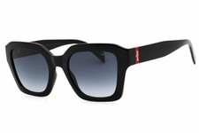 New Levis LV 1027/S 08079O Black/Dark Grey Gradient 53-22-140 Sunglasses