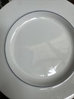 Crate & Barrel Epoch Blue Line - Dinner Plates 11", Set of 3 Kathleen Wells — photo 4