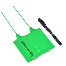 100 Plastic Tags Shipping Tags Water Proof Tags for Labeling Shipping Labels ...