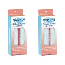 Dental Floss for Bridges  Implants 2 Packs - Floss Threaders for Bridges