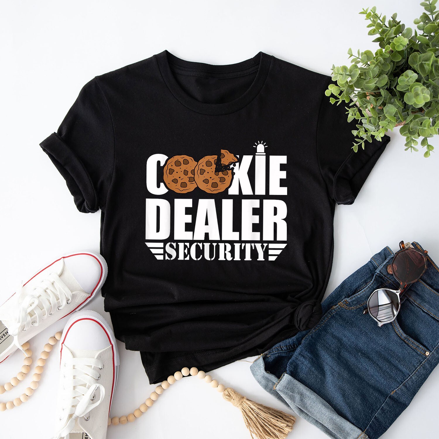 Funny Girl Scout Cookie Dealer Troop Leader Gift T-Shirt  