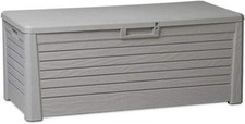 Garden Furniture Storage Box, Toomax Florida Multifunctional Box, 550L Warm Grey