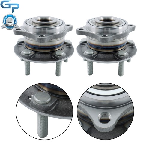 Pair of Rear Wheel Hub Bearings for 2007-2018 Hyundai Santa Fe 2011-2015 Sorento - Picture 12 of 15