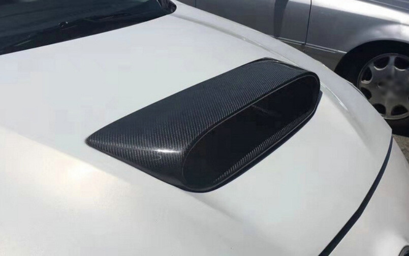 Real Carbon Fiber Hood Vent Scoop For 20102013 Mazdaspeed 3