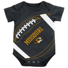 Missouri Tigers NCAA Outerstuff Infant Black "Fanatic" Football Creeper