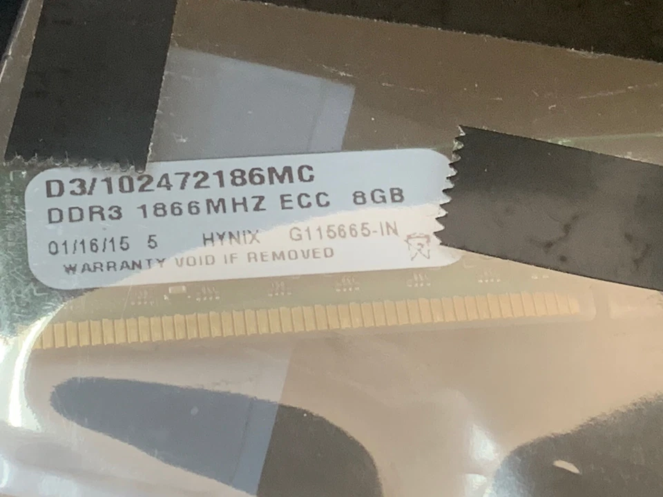 Hynix 32GB 4x 8GB 1866Mhz ECC Apple Mac Pro 2013 - Image 2 of 4