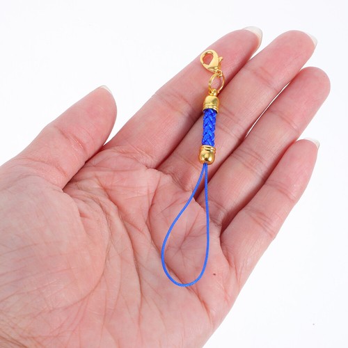 30 Pcs Accessoires De Corde À Bijoux Pièces Porte-clés Lanière Dragonne - Photo 10/12
