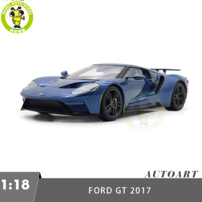 1/18 Autoart 72942 FORD GT 2017 Liquid Blue Model Car Gifts For