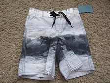 NWT Old Navy boys swim shorts- size 5- shark pattern or surfer pattern