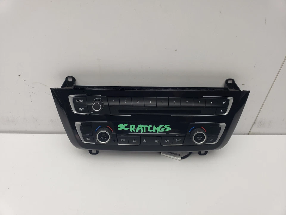 BMW 3 SERIES F30 F31 LCI CD RADIO HEATER CLIMATE CONTROL PANEL 9358939 2015 - Image 2 of 4