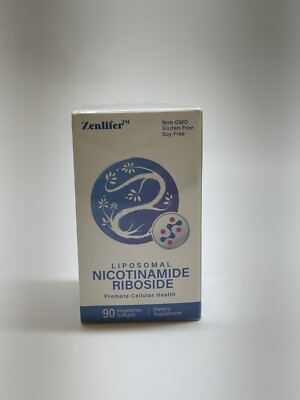 Zenlifer Liposomal Nicotinamide Riboside 90 Count EXP 8/2026