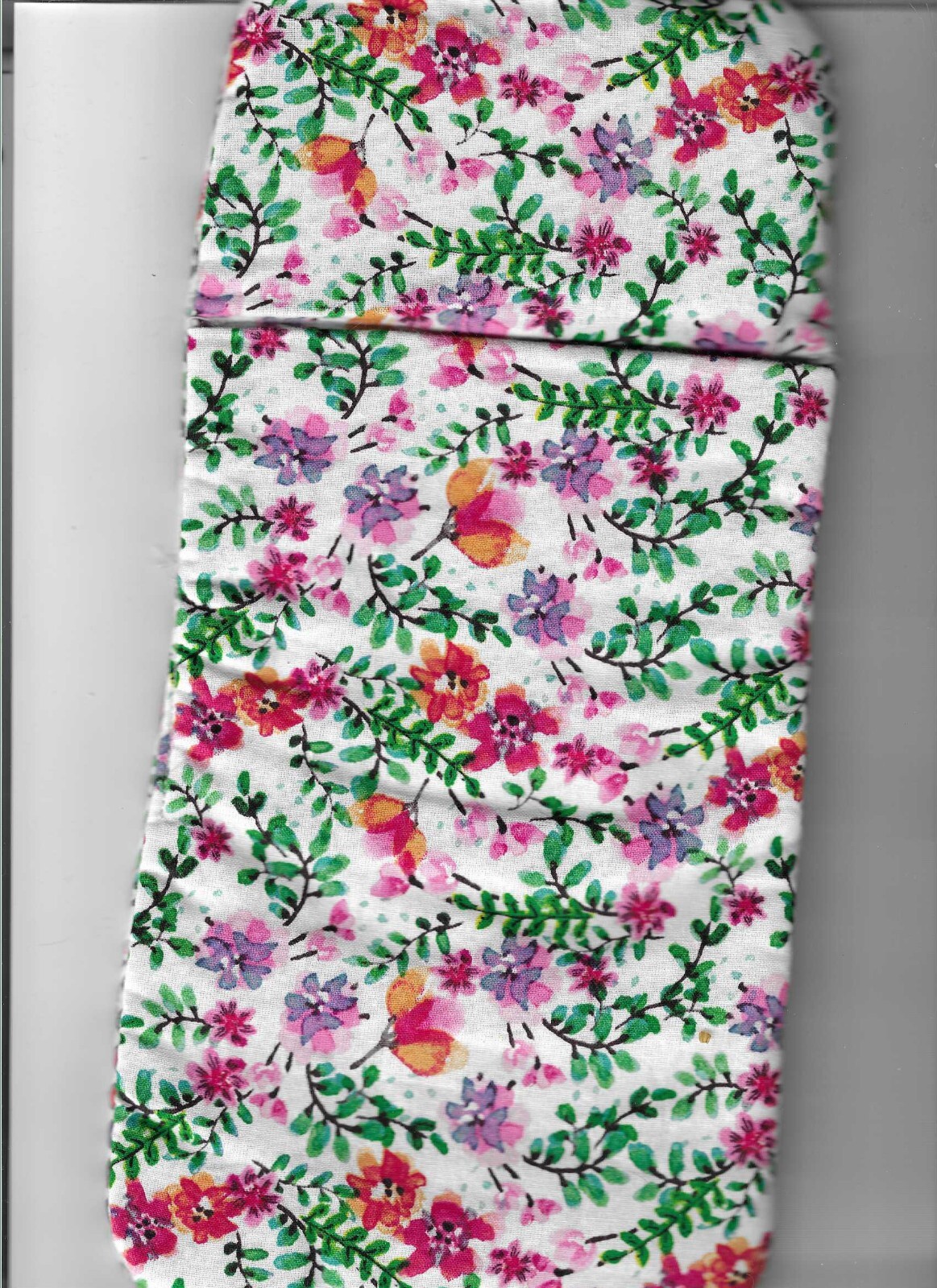 Homemade Doll Clothes-Pretty Flowered Sleeping Bag for Ken, Barbie, Elf Doll