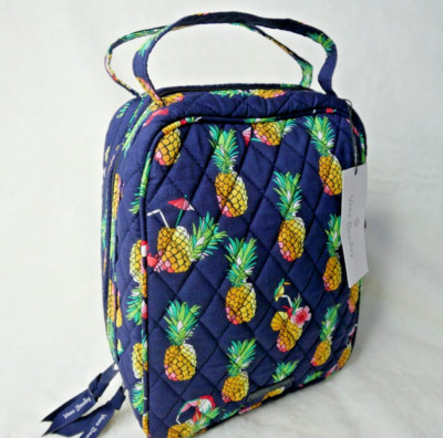 Vera Bradley Lunch Bunch Toucan Party bag tote cooler insulated  Pineapple NEW