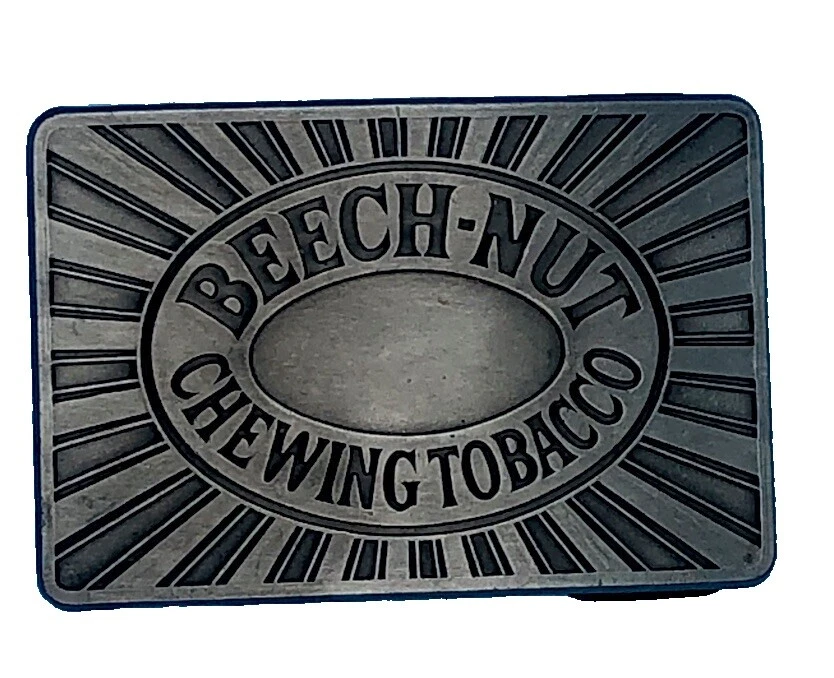 Hebillas de Cinturón Vintage original Marrón Estaño