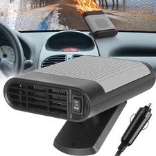 150W Car Heater Portable Electric Heating Fan Defogger Defroster Demister 12/24V