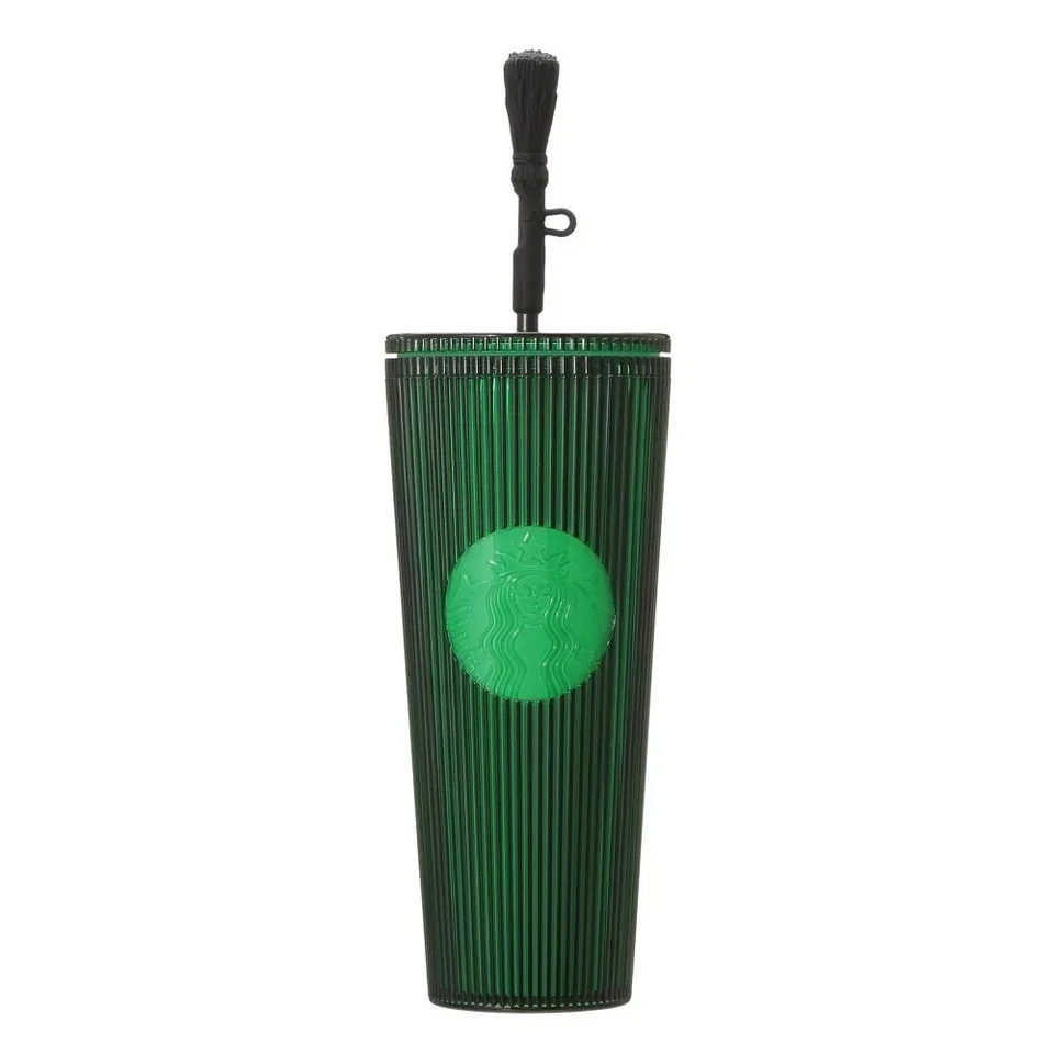 Starbucks Wicked 24 oz. Vaso Frío Prisma Rosa Verde Esmeralda 710ml Japón Nuevo Foto 4 de 4