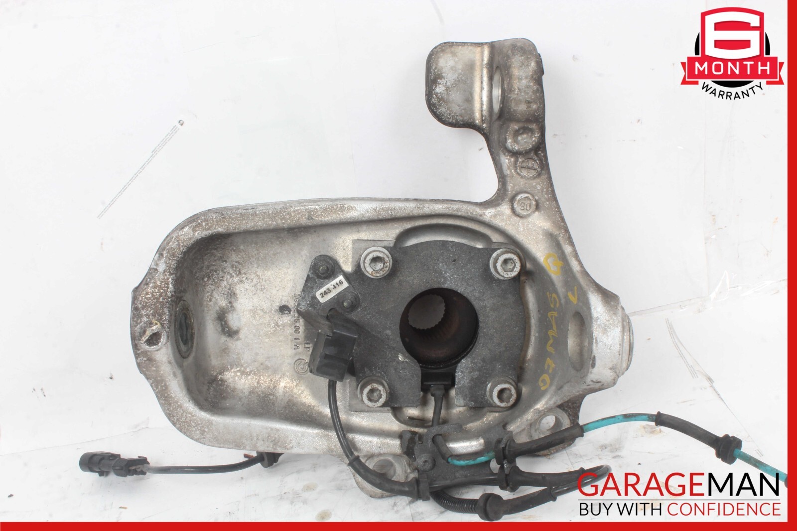 03-10 Maserati Quattroporte M139 Front Right Wheel Spindle Knuckle Hub Bearing