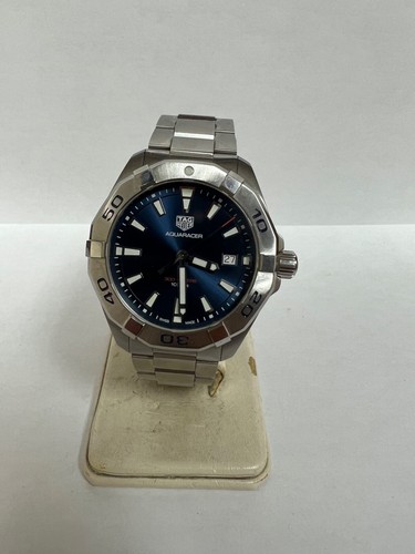 TAG Heuer Aquaracer 41mm Steel Blue Dial Quartz Mens Watch WBD1112.BA0928