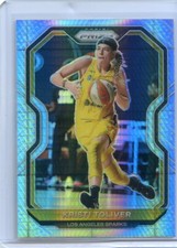 2021 Panini WNBA Prizm KRISTI TOLIVER Silver Hyper Prizm #56 LOS ANGELES SPARKS