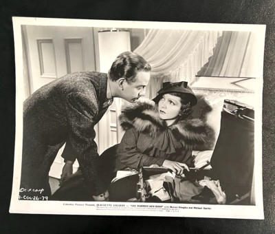 CLAUDETTE COLBERT 'SHE MARRIED HER BOSS' SCENE PHOTO (194)