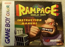 Rampage World Tour Instruction Manual