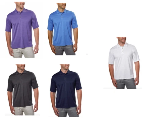 Kirkland Brand ~ Signature Performance ~ Polo Shirt ~ Men's Size Large ~ Gray - Image 2 of 3